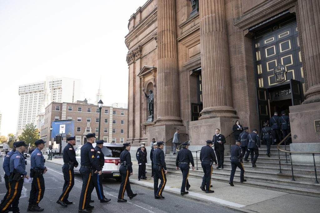 Family, friends, colleagues bid farewell to Philadelphia officer killed ...
